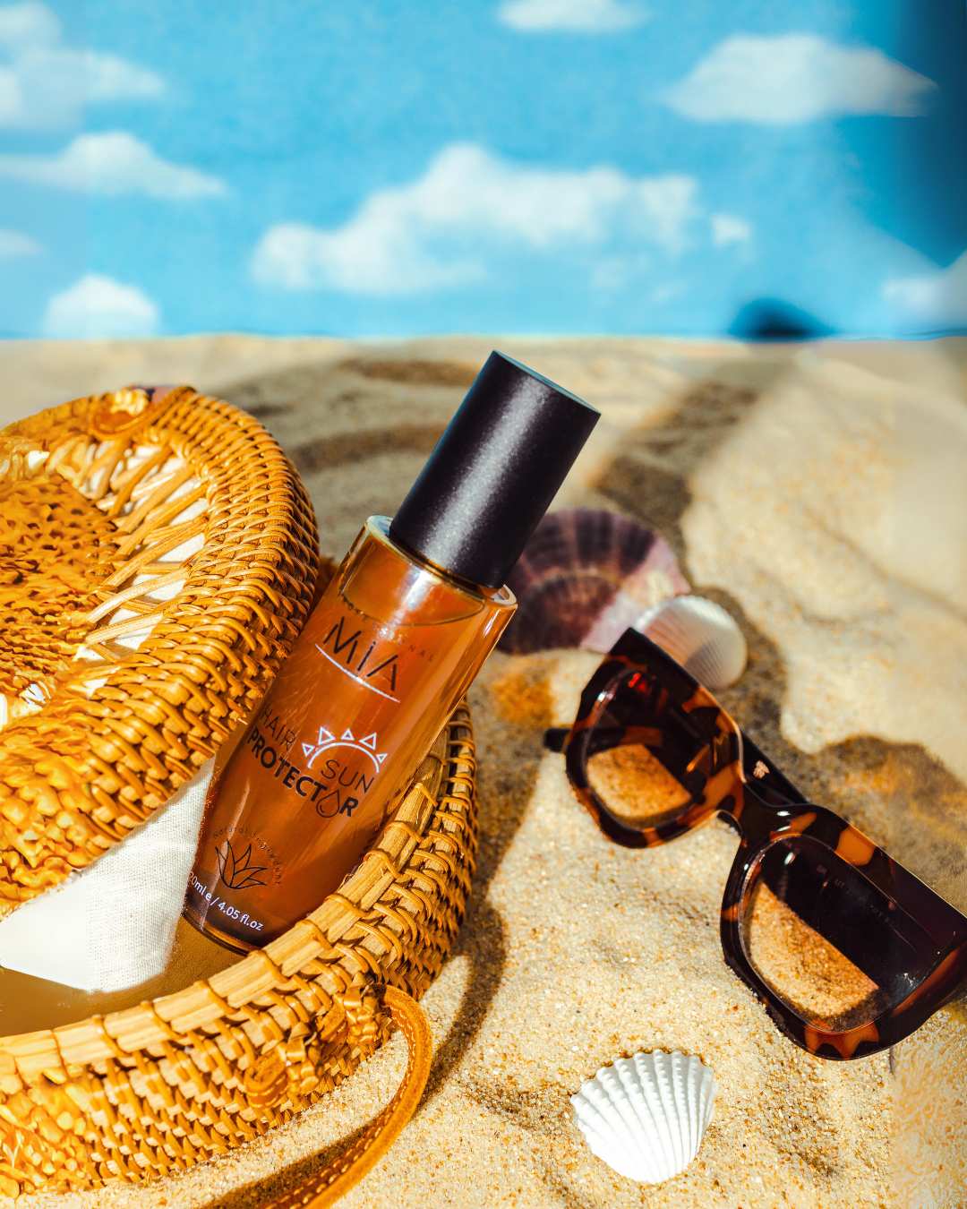 Hair Sun Protector | Hair Sunscreen | Mia All Natural