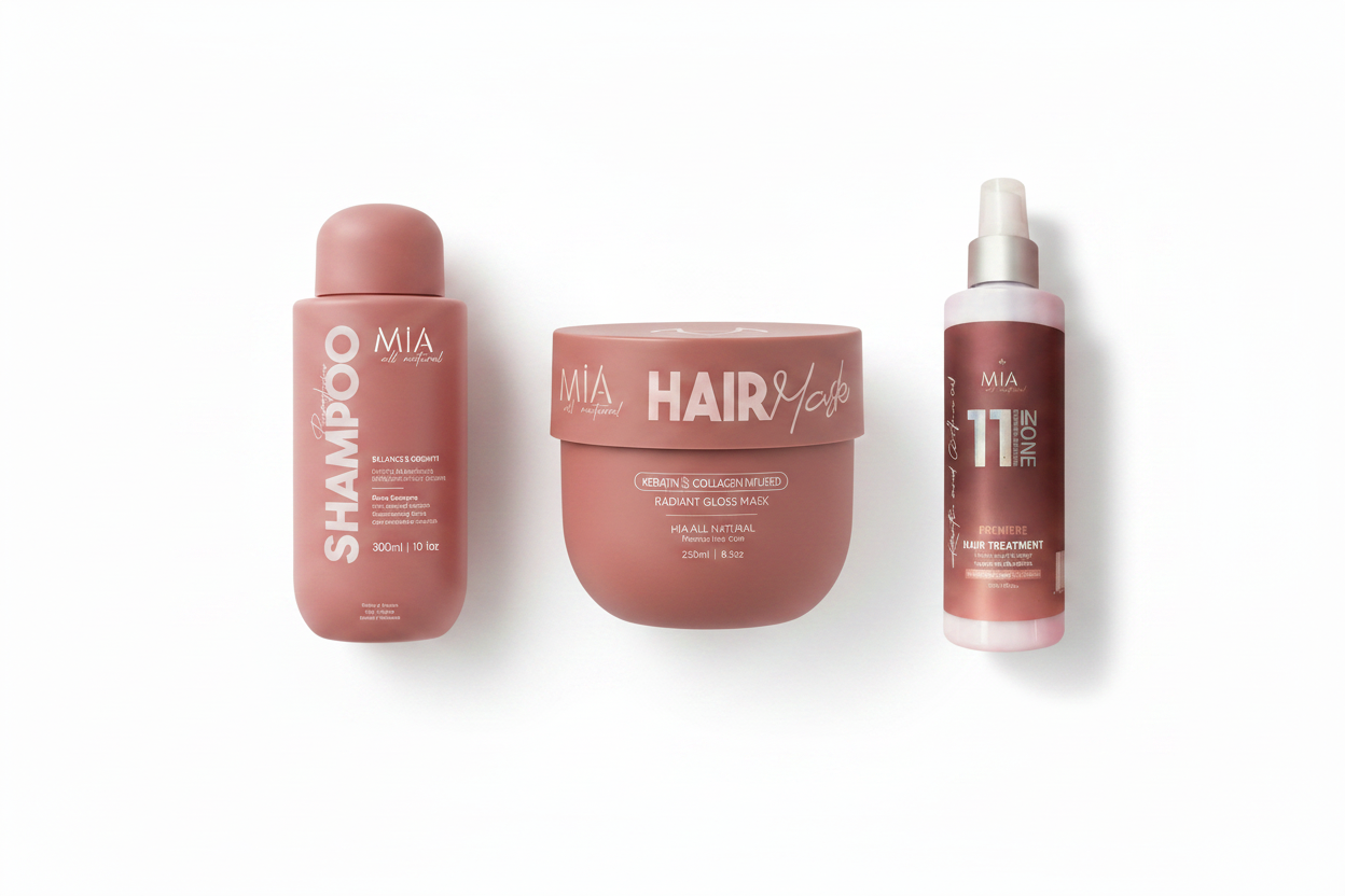 Bundle Cabello Sano – Mia All Natural 3Trio