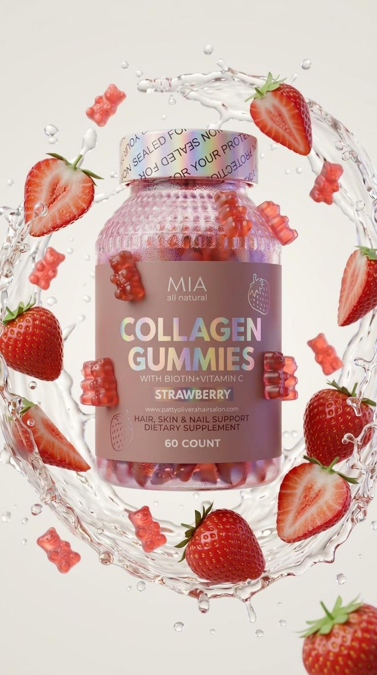 Colagen Gummy Bears | Mia All Natural