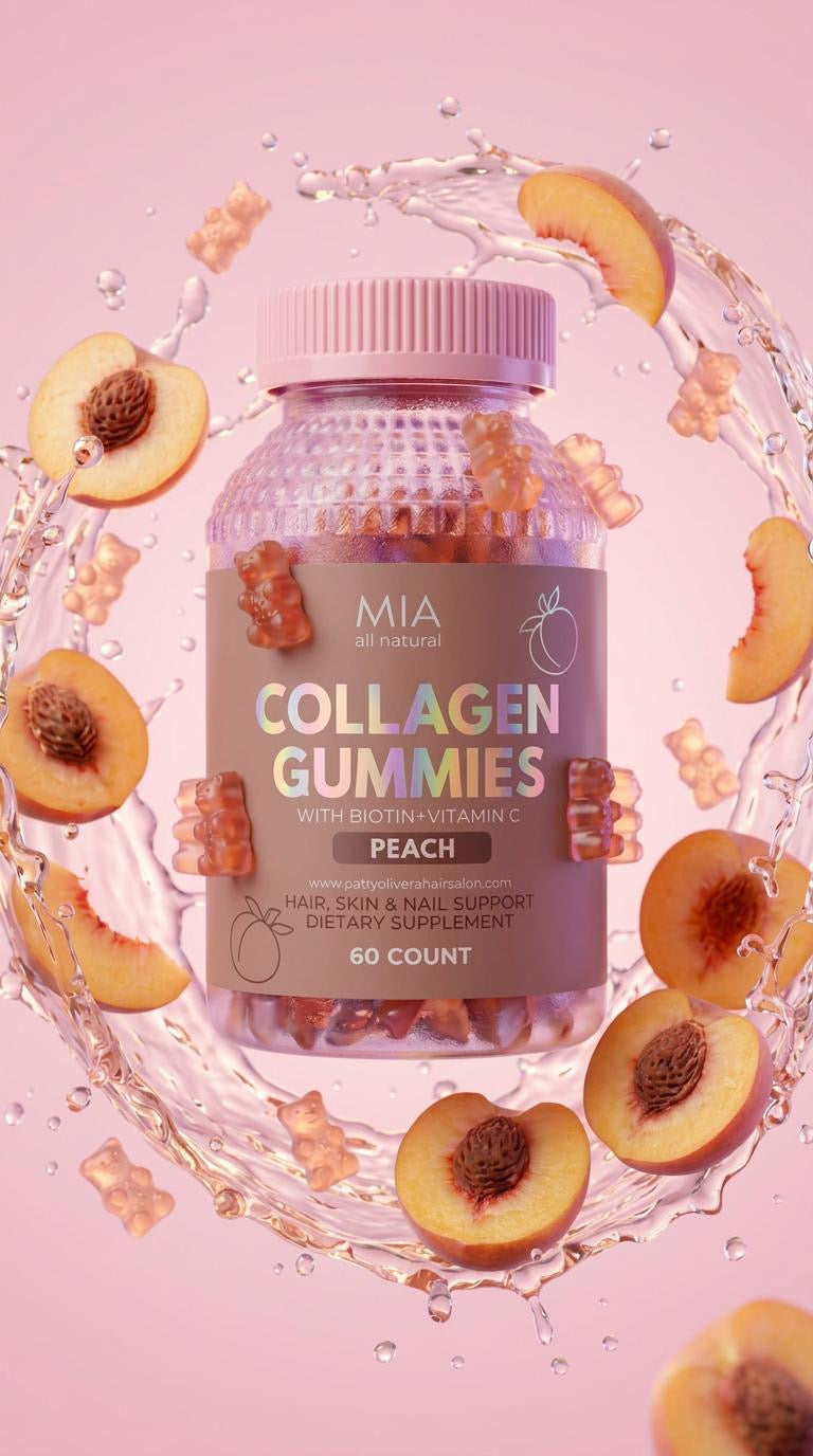 Colagen Gummy Bears | Mia All Natural