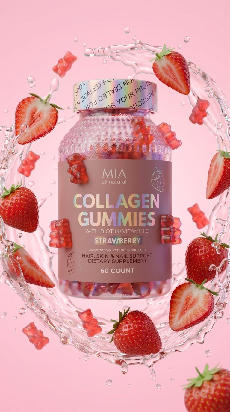 Colagen Gummy Bears | Mia All Natural